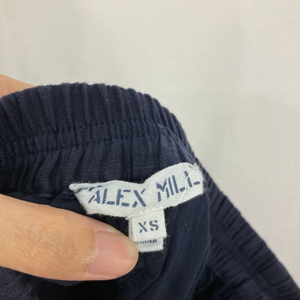 Alex Mill Navy A-Line Skirt - Picture 4 of 11